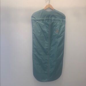 Green Garment Accessory Bag with Logo zip up 56 compartments